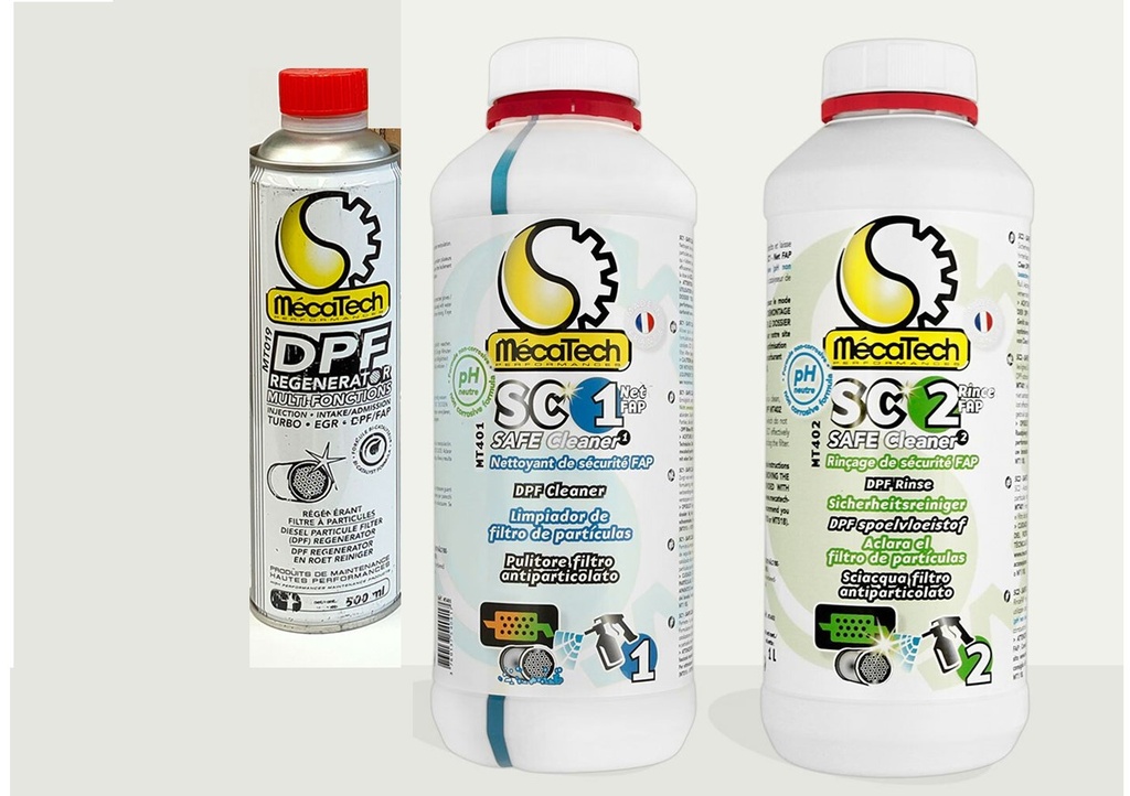 DPF Cleaning Kit SC1/SC2/DPF reg