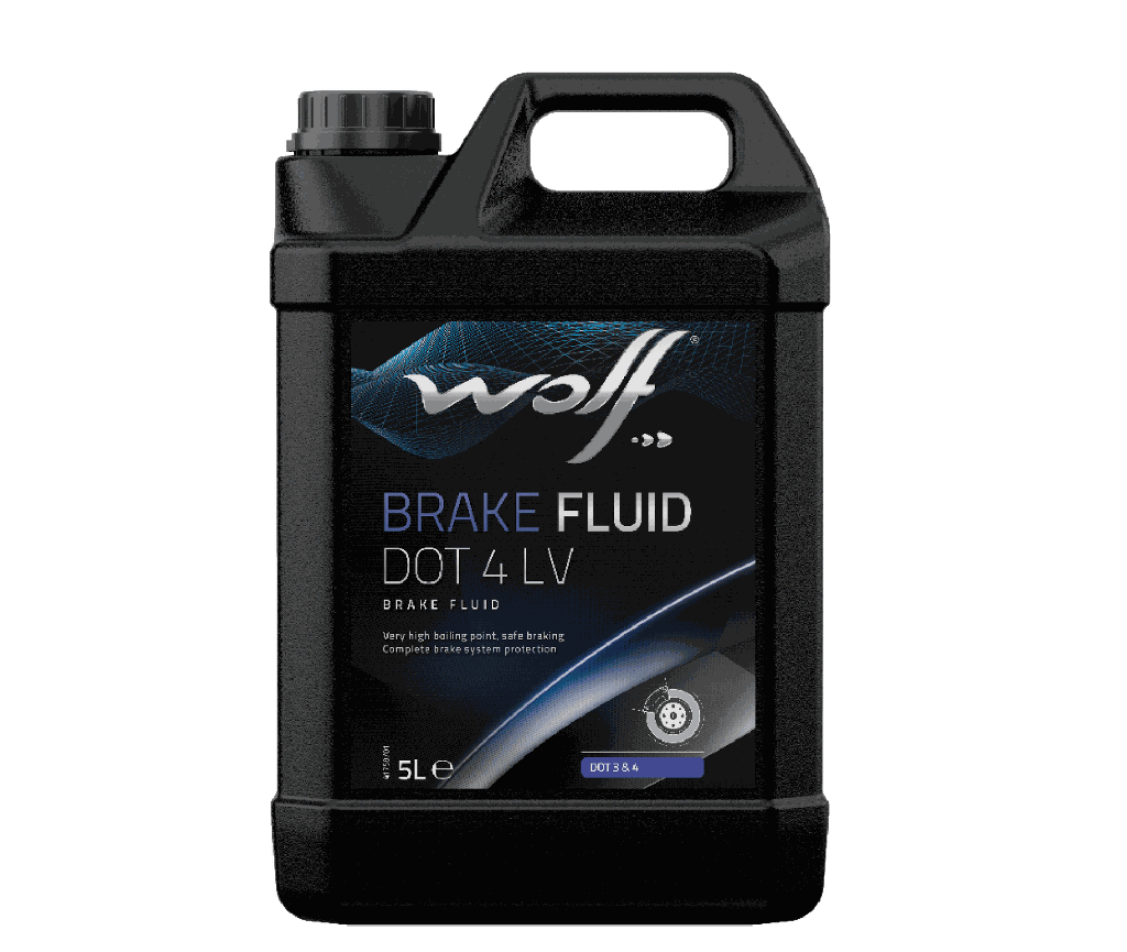 WOLF BRAKE FLUID DOT 4 LV 5L