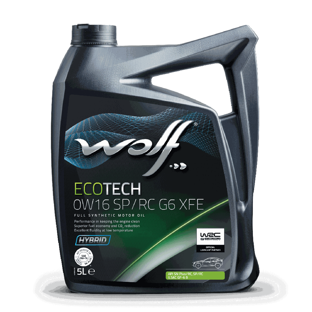 WOLF ECOTECH 0W16 SP/RC G6 XFE 5L