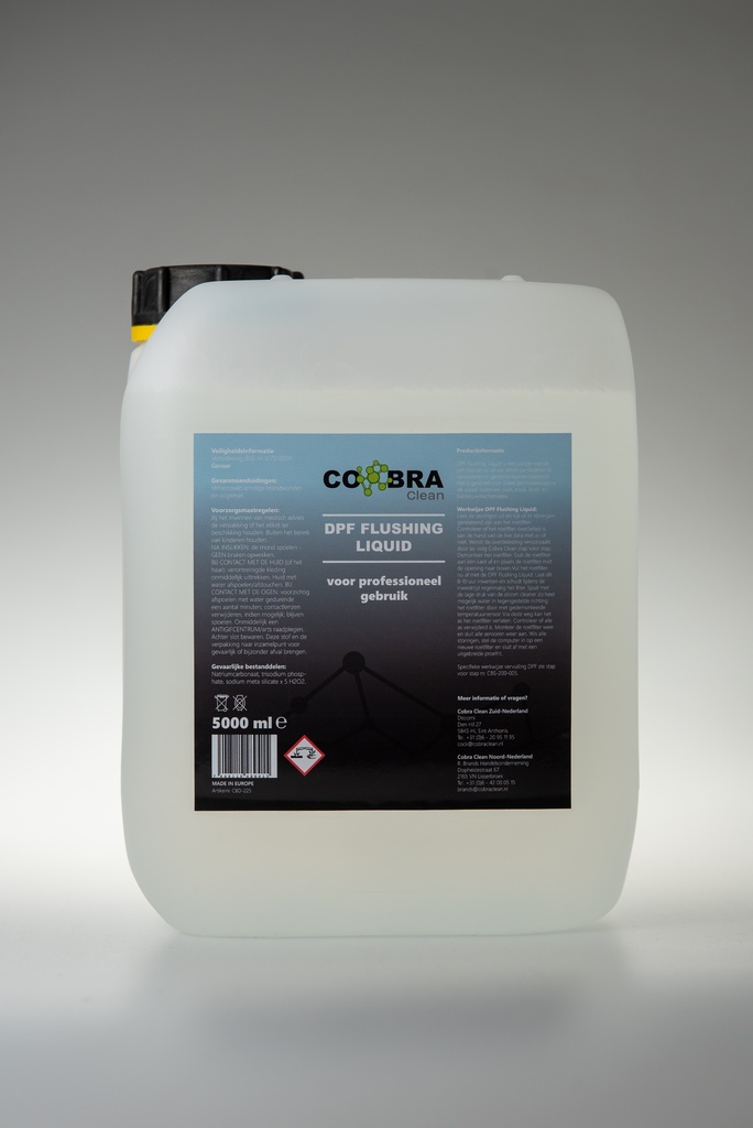 Cobra Clean DPF Flushing Liquid 5L