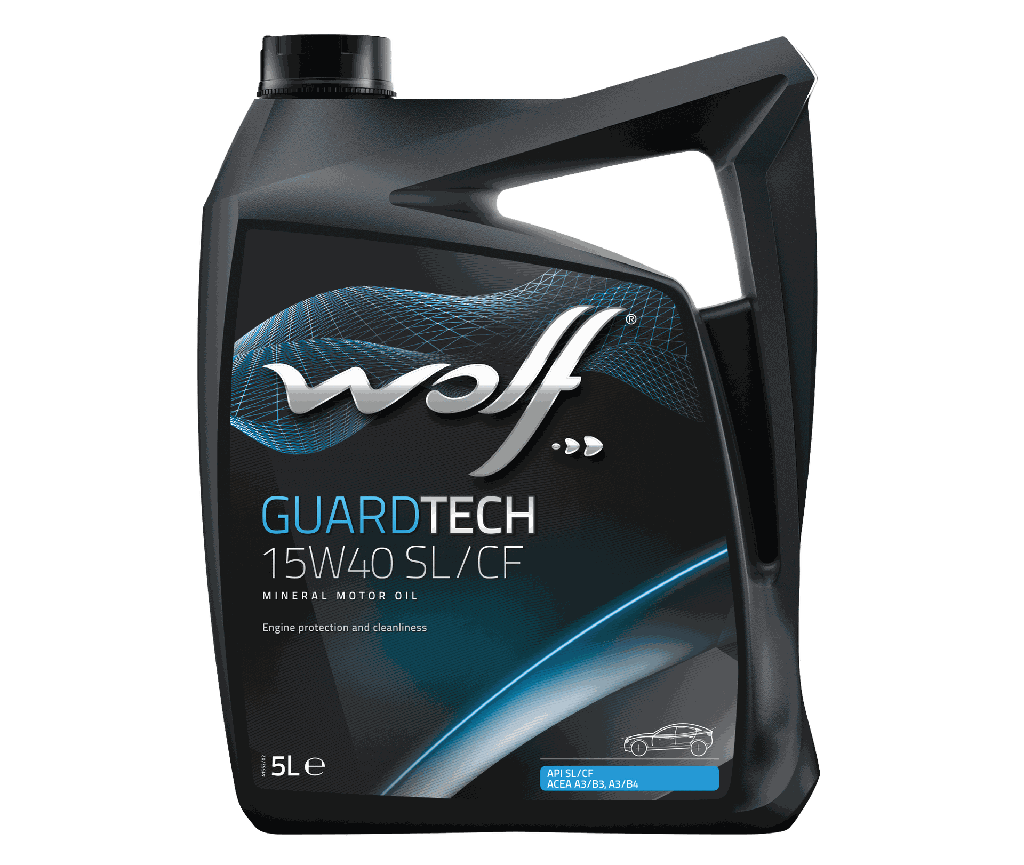 WOLF GUARDTECH 15W40 SL/CF 5L