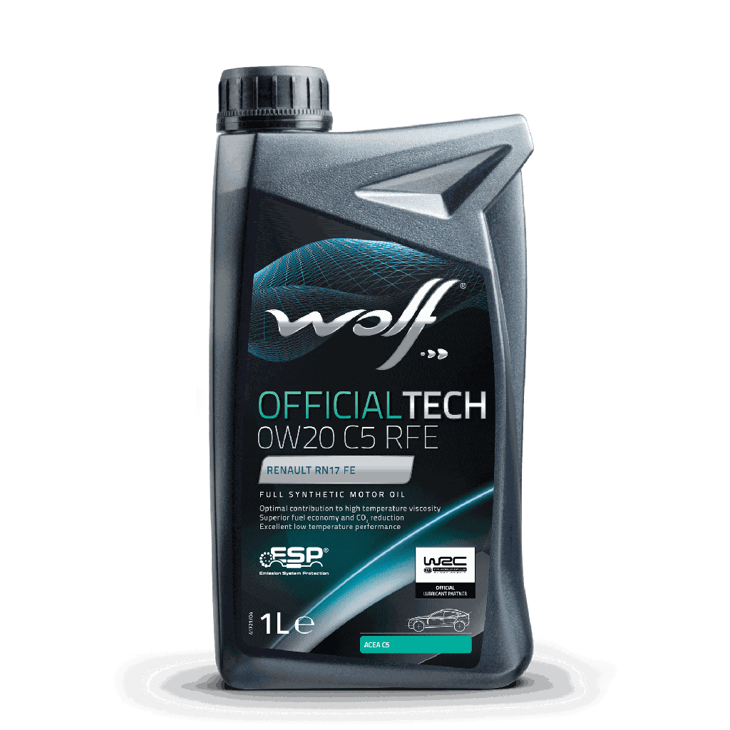 WOLF OFFICIALTECH 0W20 C5 RFE 1L