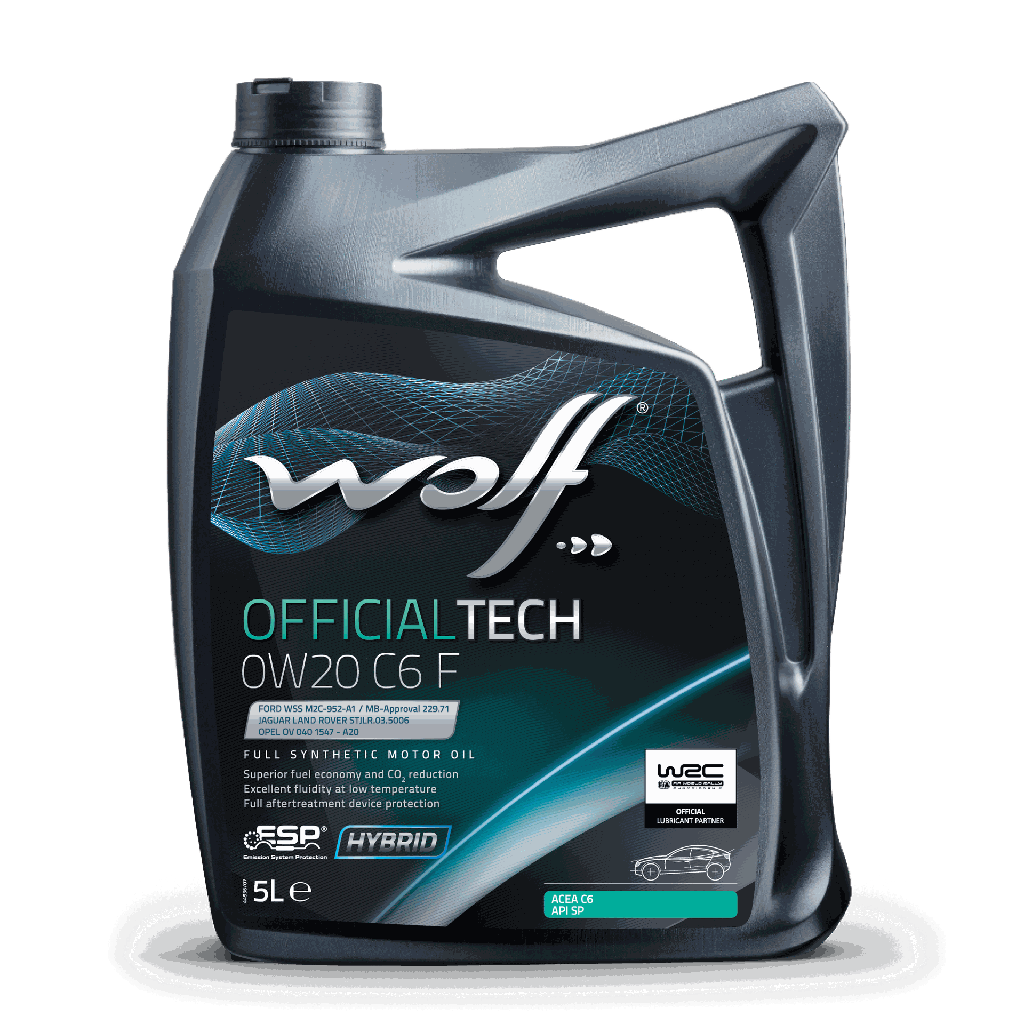 WOLF OFFICIALTECH 0W20 C6 F 5L