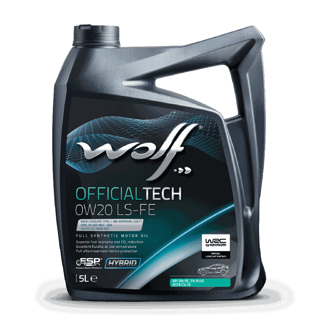 WOLF OFFICIALTECH 0W20 LS-FE 5L