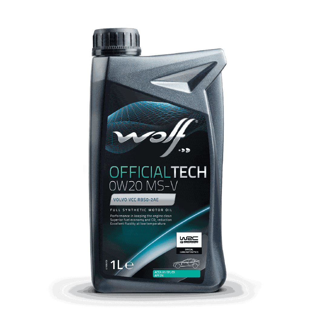 WOLF OFFICIALTECH 0W20 MS-V 1L