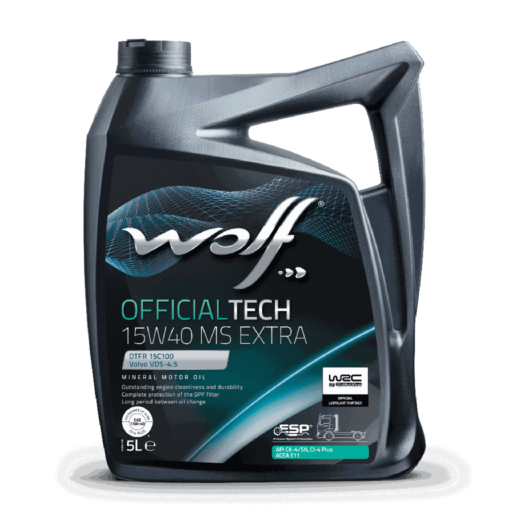 WOLF OFFICIALTECH 15W40 MS EXTRA 5L