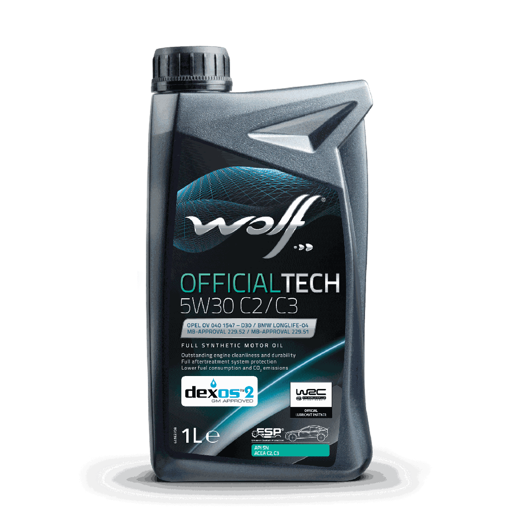 WOLF OFFICIALTECH 5W30 C2/C3 1L