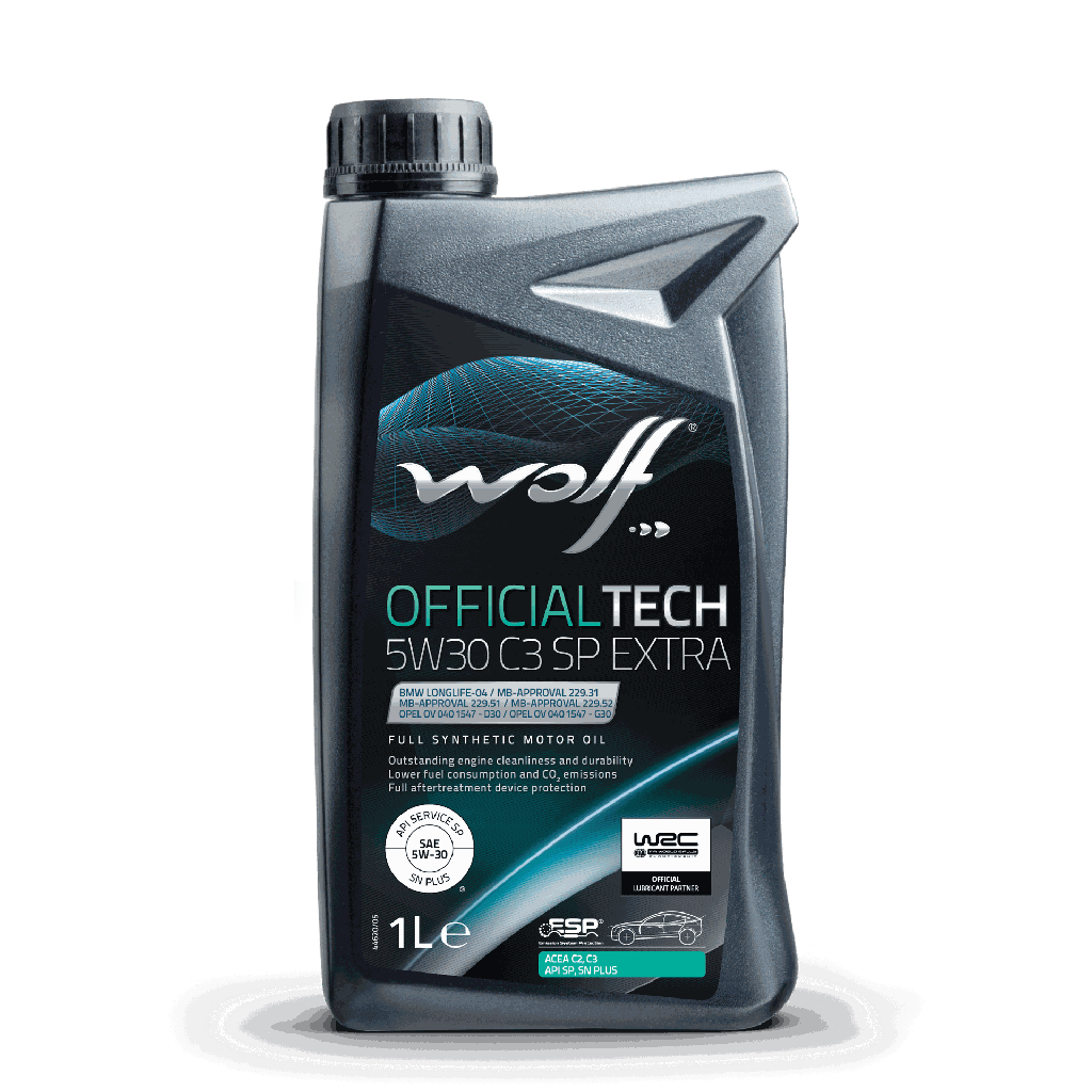 WOLF OFFICIALTECH 5W30 C3 SP EXTRA 1L