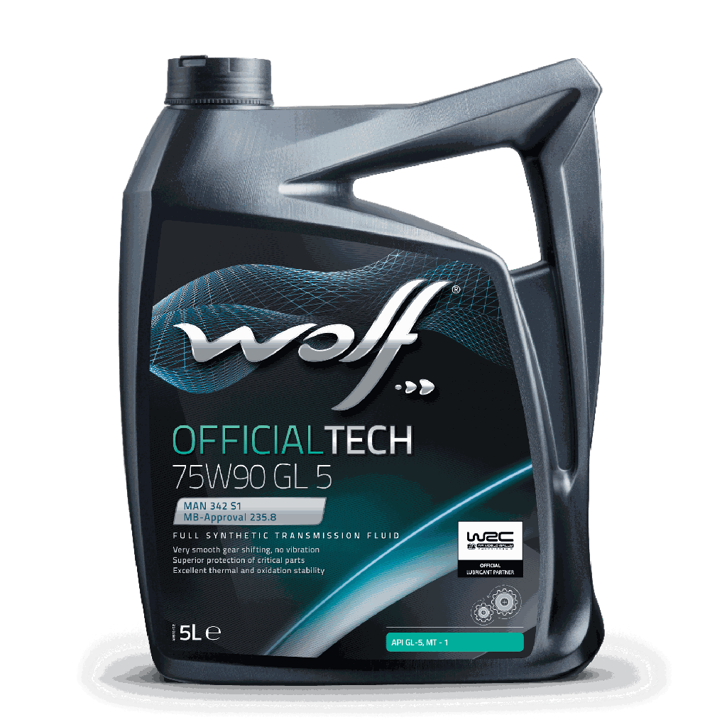 WOLF OFFICIALTECH 75W90 GL 5 5L