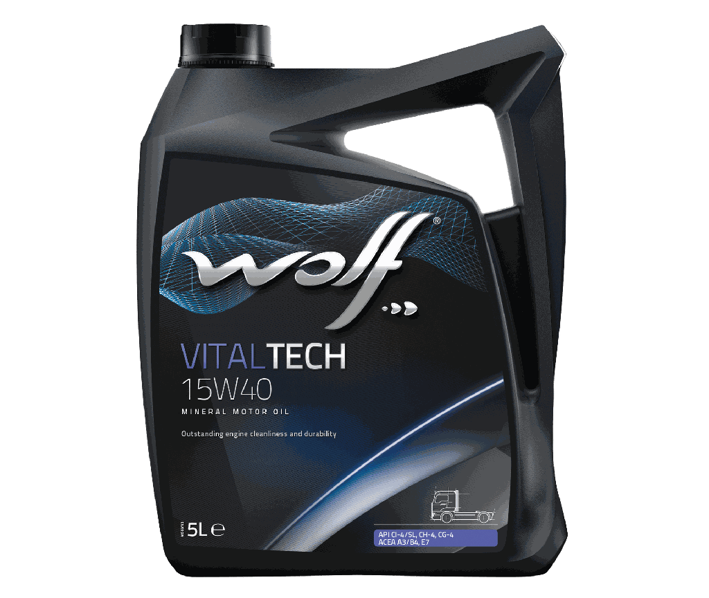 WOLF VITALTECH 15W40 5L