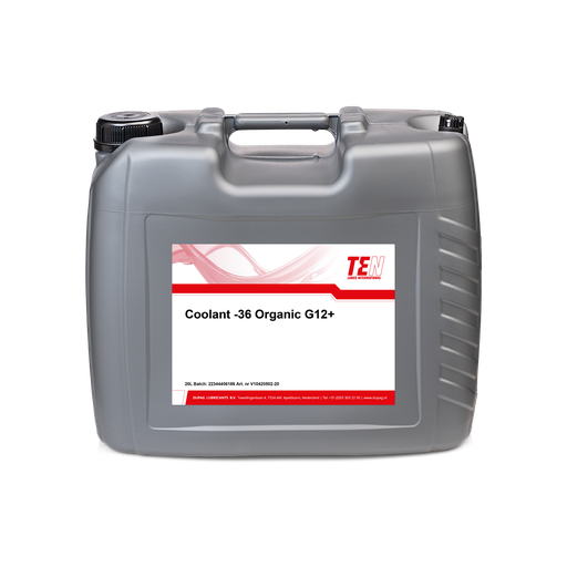 TEN LUBES COOLANT -36 ORGANIC G12+ RED