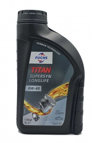 FUCHS TITAN SUPERSYN LONGLIFE 0W-40