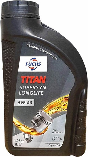 FUCHS TITAN SUPERSYN LONGLIFE 5W-40